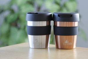 Forever cups : Double walled stainless steel is the best choice for takeaway coffee
